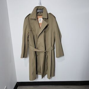 Vintage Misty Harbor Men's Trench Raincoat